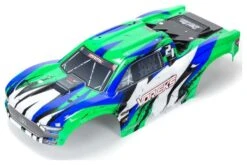 Arrma Vorteks 4X4 BLX Painted Decal Trimmed Body, Green
