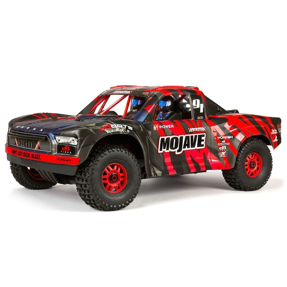 Arrma MOJAVE 6S 4WD BLX 1/7 RTR Desert Truck, Red/Black 1 Arrma MOJAVE 6S 4WD BLX 1/7 RTR Desert Truck, Red/Black