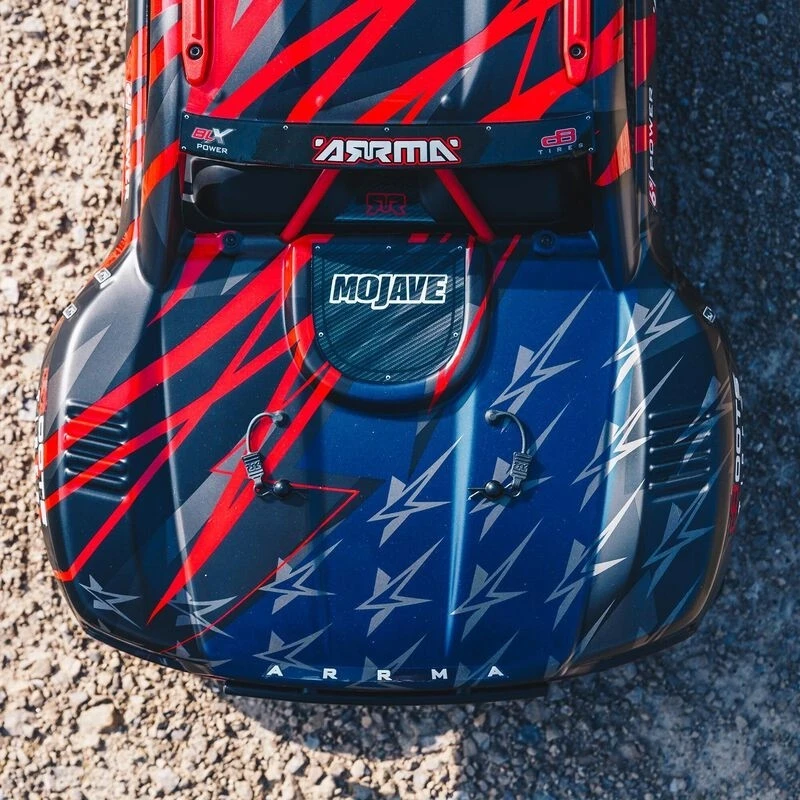 Arrma MOJAVE 6S 4WD BLX 1/7 RTR Desert Truck, Red/Black 7 Arrma MOJAVE 6S 4WD BLX 1/7 RTR Desert Truck, Red/Black - Image 7