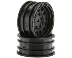 Axial KMC XD Machete Crawl 1.9" Wheels - Black (2)
