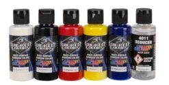 Color Craft LTD 5 Color & Reducer Wicked Detail Sampler Paint Set, 2oz