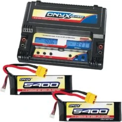 Onyx 245 Charger & 2 11.1V LiPo