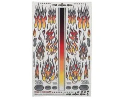 FireBrand RC Fire-Fade Flames Decals, 8.5X14", Orange/Red (1/10 Scale)
