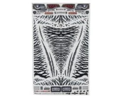 FireBrand RC Siberian Tiger Decals (1/10 Scale)