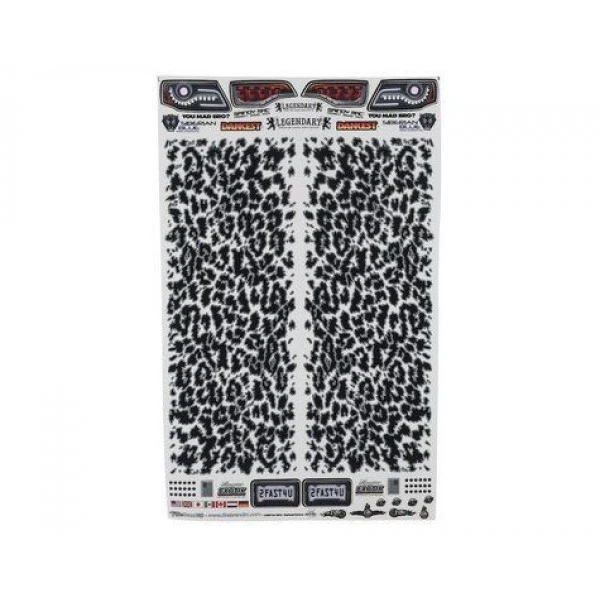 Firebrand RC Cheetah Decals 1 Firebrand RC Cheetah Decals