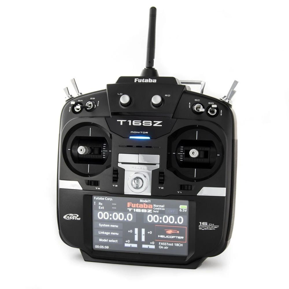 Futaba 16SZA 2.4GHz FASST Airplane Spec 18ch Tx With R7008SB Rx. 1 Futaba 16SZA 2.4GHz FASST Airplane Spec 18ch Tx With R7008SB Rx.