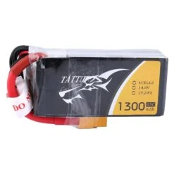 Gens Ace LiPo Pack Battery 1300mAh 75C 14.8V (4S) With XT60 Connector
