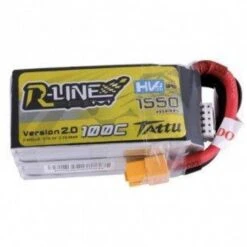 Gens Ace R-Line V2 1300mAh 100C 4S1P High Voltage Lipo Battery With XT60
