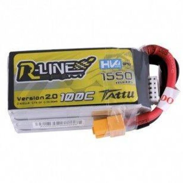 Gens Ace R-Line V2 1300mAh 100C 4S1P High Voltage Lipo Battery With XT60 1 Gens Ace R-Line V2 1300mAh 100C 4S1P High Voltage Lipo Battery With XT60