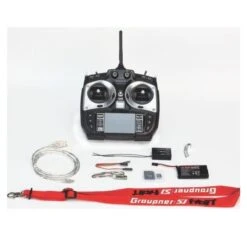 Graupner MZ-18 V2 - 9 Channel 2.4G.HZ HoTT Color TFT Transmitter Silver (PRO Software) -3c Store graupner gras1005 1 v2 03