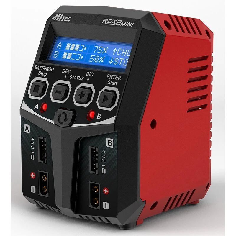Hitec RDX2 Mini AC 100W Balance Charger 1 Hitec RDX2 Mini AC 100W Balance Charger