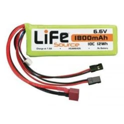 Hobbico LiFe Battery 1800mAh 10C 6.6V