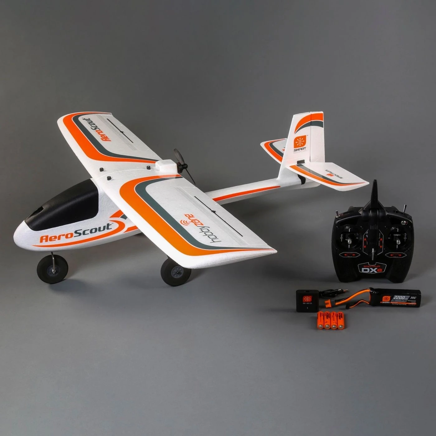 HobbyZone AeroScout S 1.1m BNF Basic With SAFE 1 HobbyZone AeroScout S 1.1m BNF Basic With SAFE
