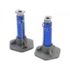 Hot-Racing 1/10 Scale Aluminum Jack Stands (Blue)