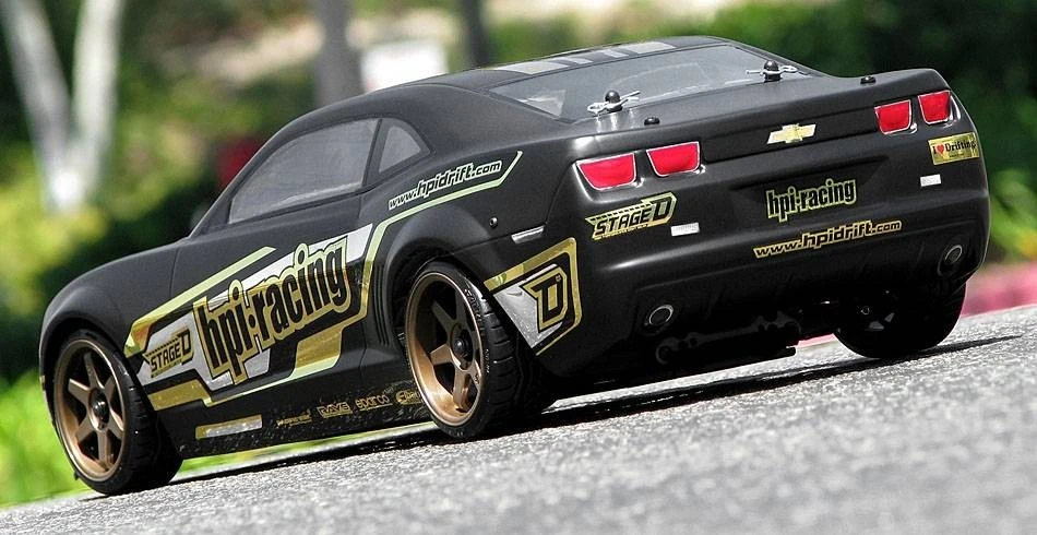 HPI Racing 2010 Chevrolet Camaro 1/10 RTR 4WD Drift Car With 2.4GHz Radio System 3 HPI Racing 2010 Chevrolet Camaro 1/10 RTR 4WD Drift Car With 2.4GHz Radio System - Image 3