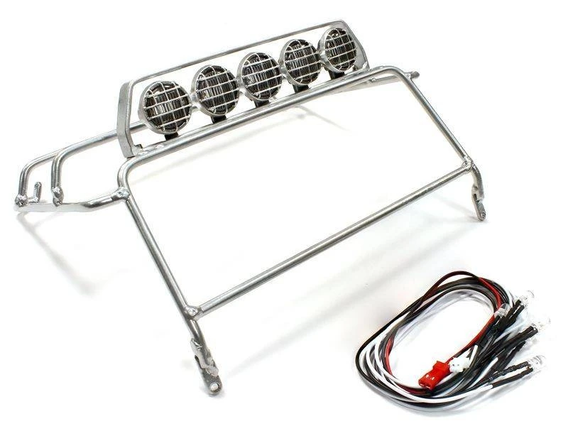 Integy Steel Roll Bar With 5 LED Spot Lights 1 Integy Steel Roll Bar With 5 LED Spot Lights