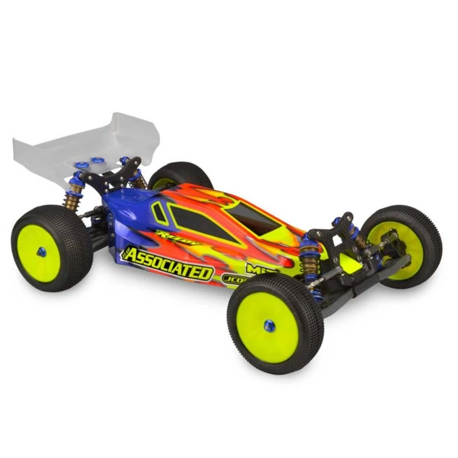 JConcepts B6/B6D "Illuzion" Body With Aero Wing, Clear 2 JConcepts B6/B6D "Illuzion" Body With Aero Wing, Clear - Image 2