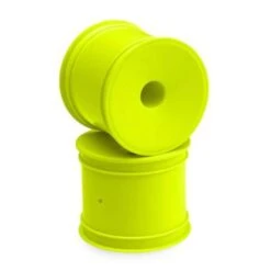 JConcepts Mono 12mm Hex Wheels, Front/Rear, Yellow (4)