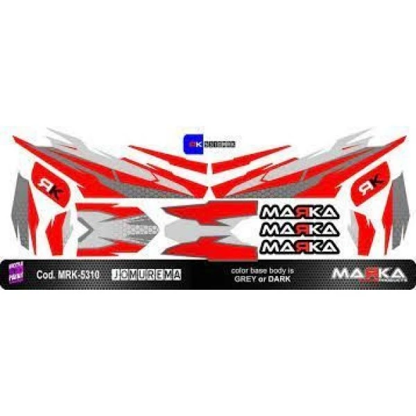 Jomurema Marka Skin Adhesive 1/28, Red (JR-GT01) 1 Jomurema Marka Skin Adhesive 1/28, Red (JR-GT01)