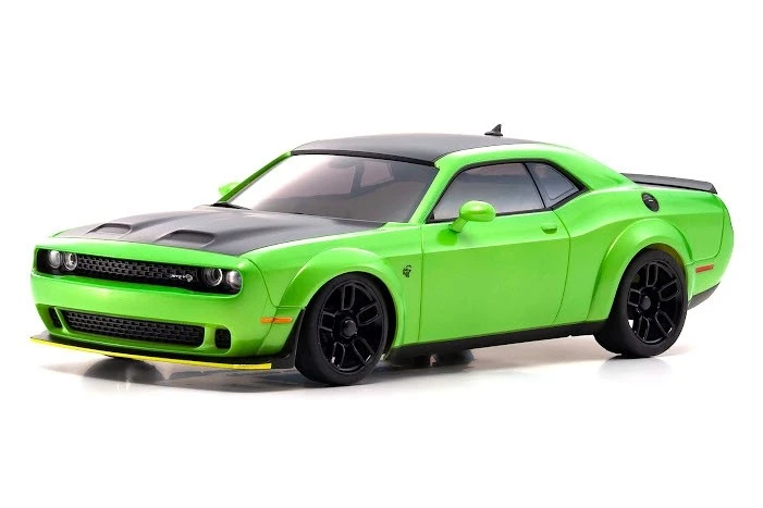 Kyosho Mini Z AWD Dodge Challenger SRT Hellcat Redeye Readyset, Sublime Green 2 Kyosho Mini Z AWD Dodge Challenger SRT Hellcat Redeye Readyset, Sublime Green - Image 2