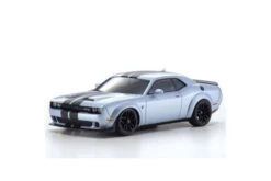 Kyosho Mini-Z Dodge Challenger SRT Hellcat Redeye Body, Nickel (MA-020)