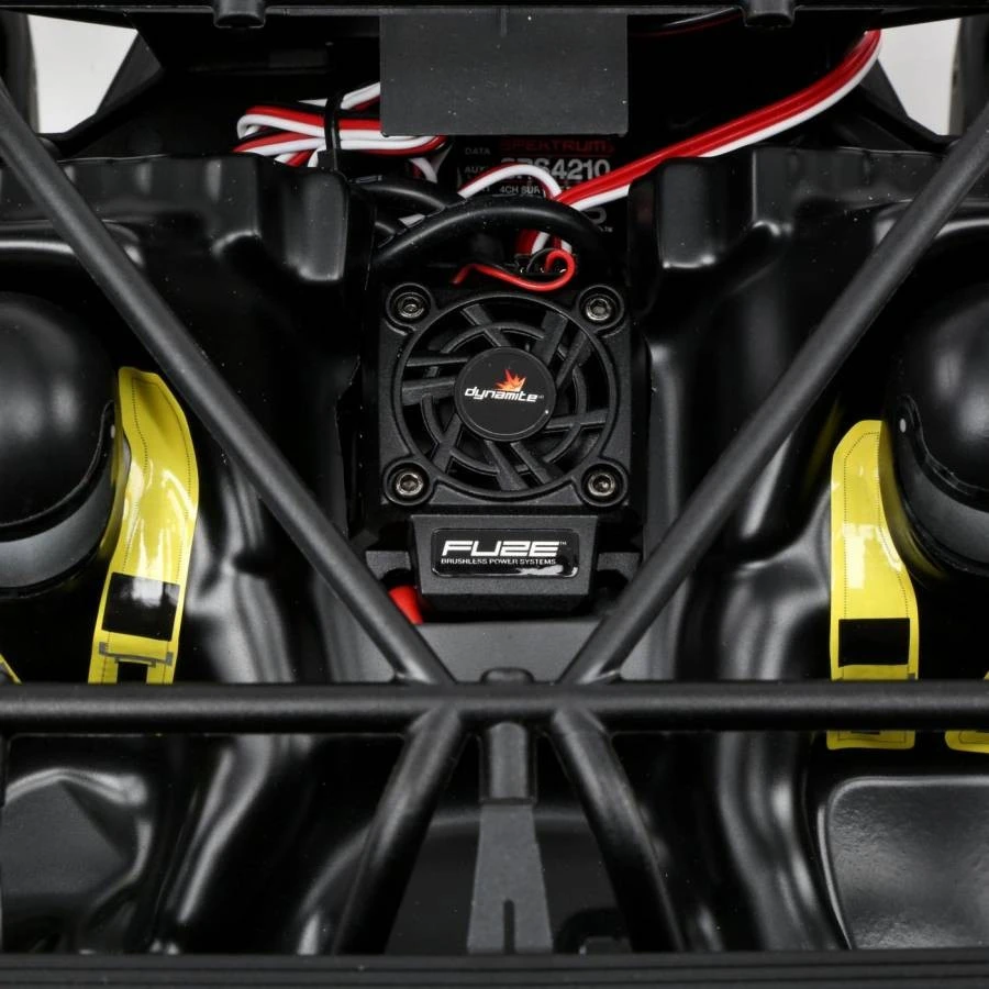 Losi Rock Rey RTR 1/10 4wd Rock Racer With AVC, Yellow 8 Losi Rock Rey RTR 1/10 4wd Rock Racer With AVC, Yellow - Image 8