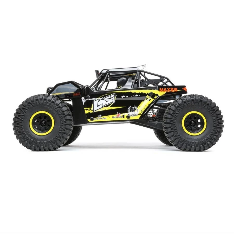 Losi Rock Rey RTR 1/10 4wd Rock Racer With AVC, Yellow 9 Losi Rock Rey RTR 1/10 4wd Rock Racer With AVC, Yellow - Image 9