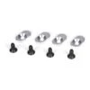 Losi Engine Mount Inserts & Screws 18 58 (5IVE-T/MINI WRC) (4)