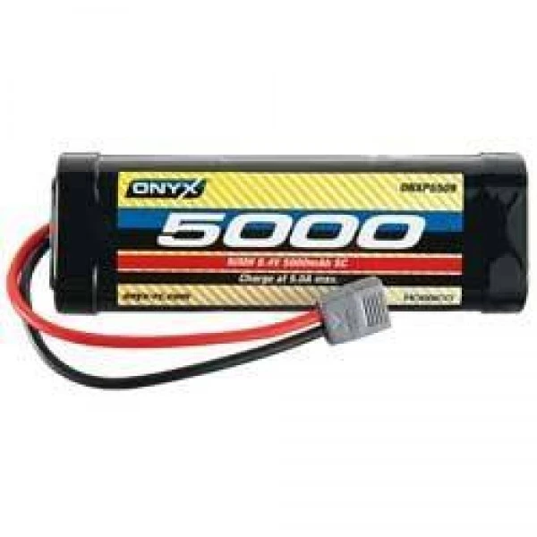 Onyx NiMH 8.4V 5000mAh Sub-C Hump Star Plug 1 Onyx NiMH 8.4V 5000mAh Sub-C Hump Star Plug