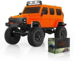 Panda Hobby 1/24 Tetra24 X3 Portal Edition, RTR 4WD Mini Crawler, Orange