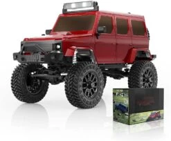 Panda Hobby 1/24 Tetra24 X3 Portal Edition, RTR 4WD Mini Crawler, Red