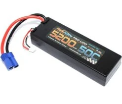 Power Hobby 5200mAh 7.4V 2S 50C LiPo Battery XT60 Connector W/HC Adapter