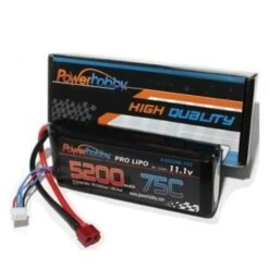 Powerhobby 3S 11.1V 5200MAH 75C Lipo Battery, With Deans Connector