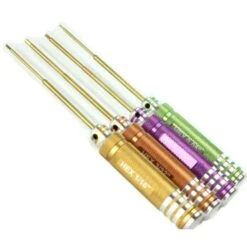 Power Hobby Magnetic Hex Drive Wrench Set, Standard (1/16-0.05") (4)