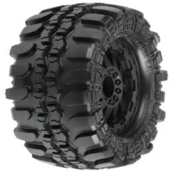 Pro-Line Interco TSL SX Super Swamper 2.8Gǥ Tires 12mm Mounted Wheels Black (2)