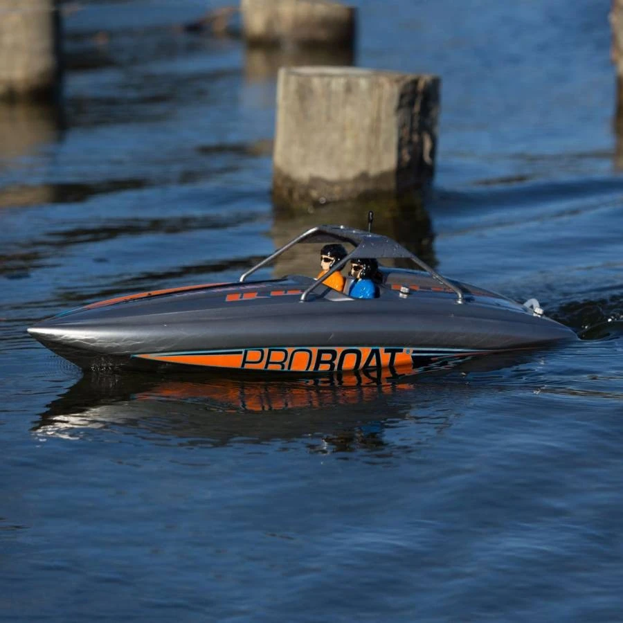 Pro Boat 23in RTR Self-Righting Deep-V River Jet Boat 5 Pro Boat 23in RTR Self-Righting Deep-V River Jet Boat - Image 5