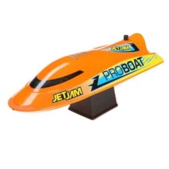 Jet Jam 12-inch RTR Pool Racer Jet Pump Boat, Orange