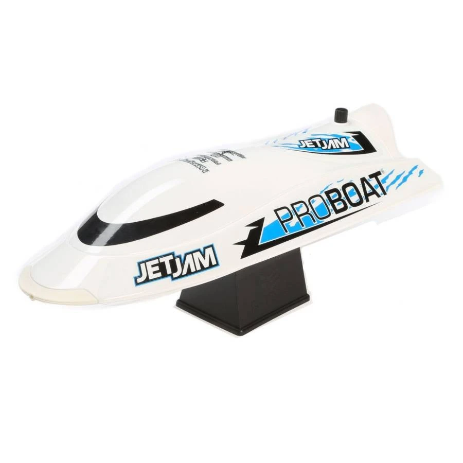 Jet Jam 12-inch Pool Racer, White: RTR 1 Jet Jam 12-inch Pool Racer, White: RTR