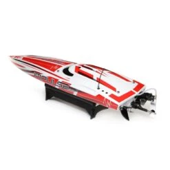 The Pro Boat Impulse 32" Brushless Deep-V RTR Boat With Smart, White/Red -3c Store pro boat prb prb08037t2 09