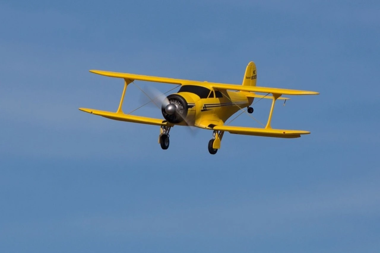 Rage Beechcraft Model 17 Staggerwing Micro RTF Plane 5 Rage Beechcraft Model 17 Staggerwing Micro RTF Plane - Image 5