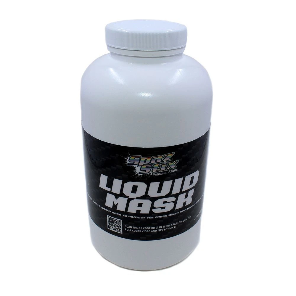 Spaz Stix Water Based Liquid Mask, 32oz 1 Spaz Stix Water Based Liquid Mask, 32oz