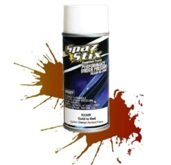 Spaz Stix Color Change Aerosol Paint, Gold/Red, 3.5oz Can