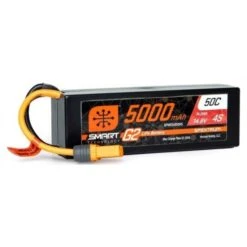 Spektrum 14.8V 5000mAh 4S 50C Smart Lipo G2 Hard Case With IC5 Connector