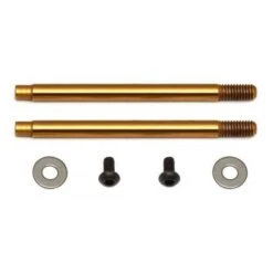 Team Associated 3x27.5mm Shock Shafts (V2), TiN (2)