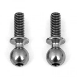 Team Associated Factory Team Heavy-duty Ti Ballstuds, 8mm (2)