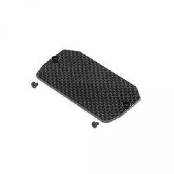 TLR Carbon Electronics Mounting Plate (22 5.0) 1 TLR Carbon Electronics Mounting Plate (22 5.0)