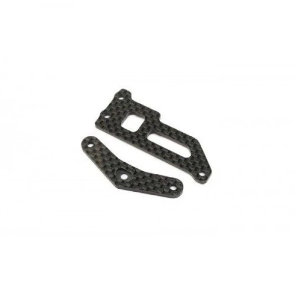 Team Losi Racing Carbon Brace And Servo Top Plate (22X-4) 1 Team Losi Racing Carbon Brace And Servo Top Plate (22X-4)