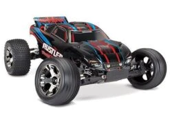 Rustler VXL 1/10 Stadium Truck With Traxxas Link & TSM, Red