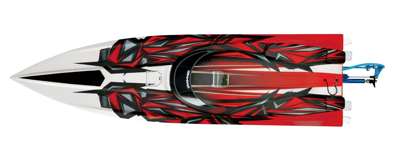 Traxxas Spartan Brushless 36" Race Boat With TSM, Red 8 Traxxas Spartan Brushless 36" Race Boat With TSM, Red - Image 8