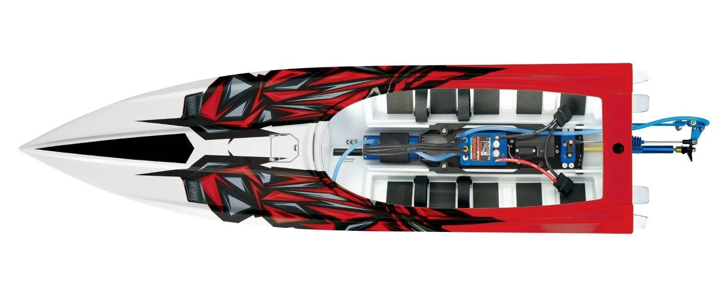 Traxxas Spartan Brushless 36" Race Boat With TSM, Red 10 Traxxas Spartan Brushless 36" Race Boat With TSM, Red - Image 10